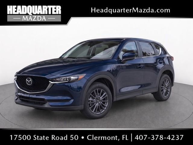 Used 2021 Blue Mazda Touring image 1