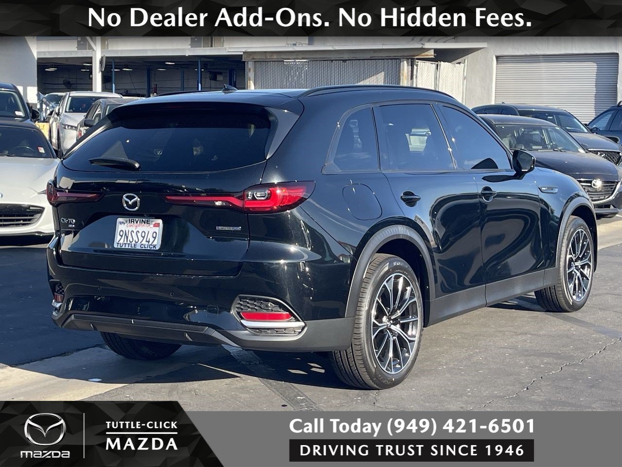 Used 2025 Jet Black Mica Mazda Premium Package image 9