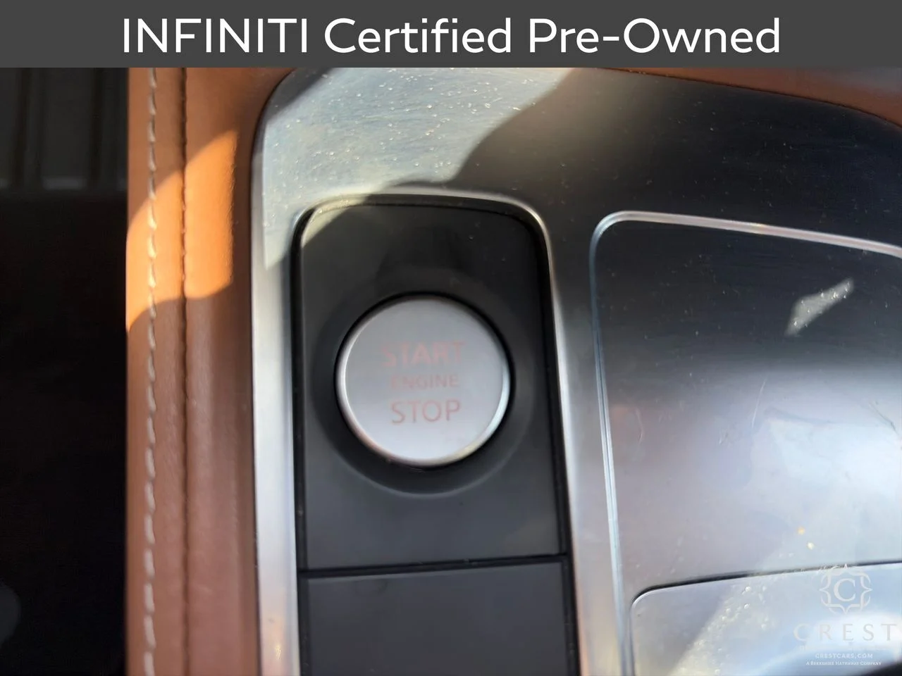 Certified Used 2025 Majestic White Black Obsid INFINITI AUTOGRAPH image 23