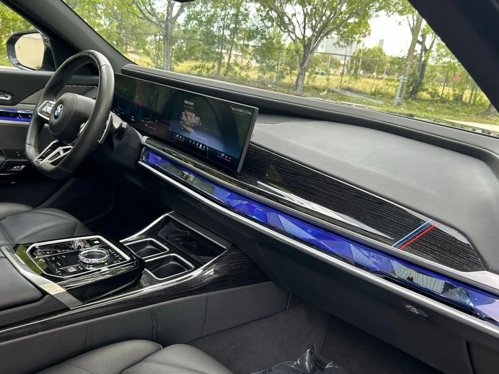 Certified Used 2025 Black BMW 740i xDrive image 37