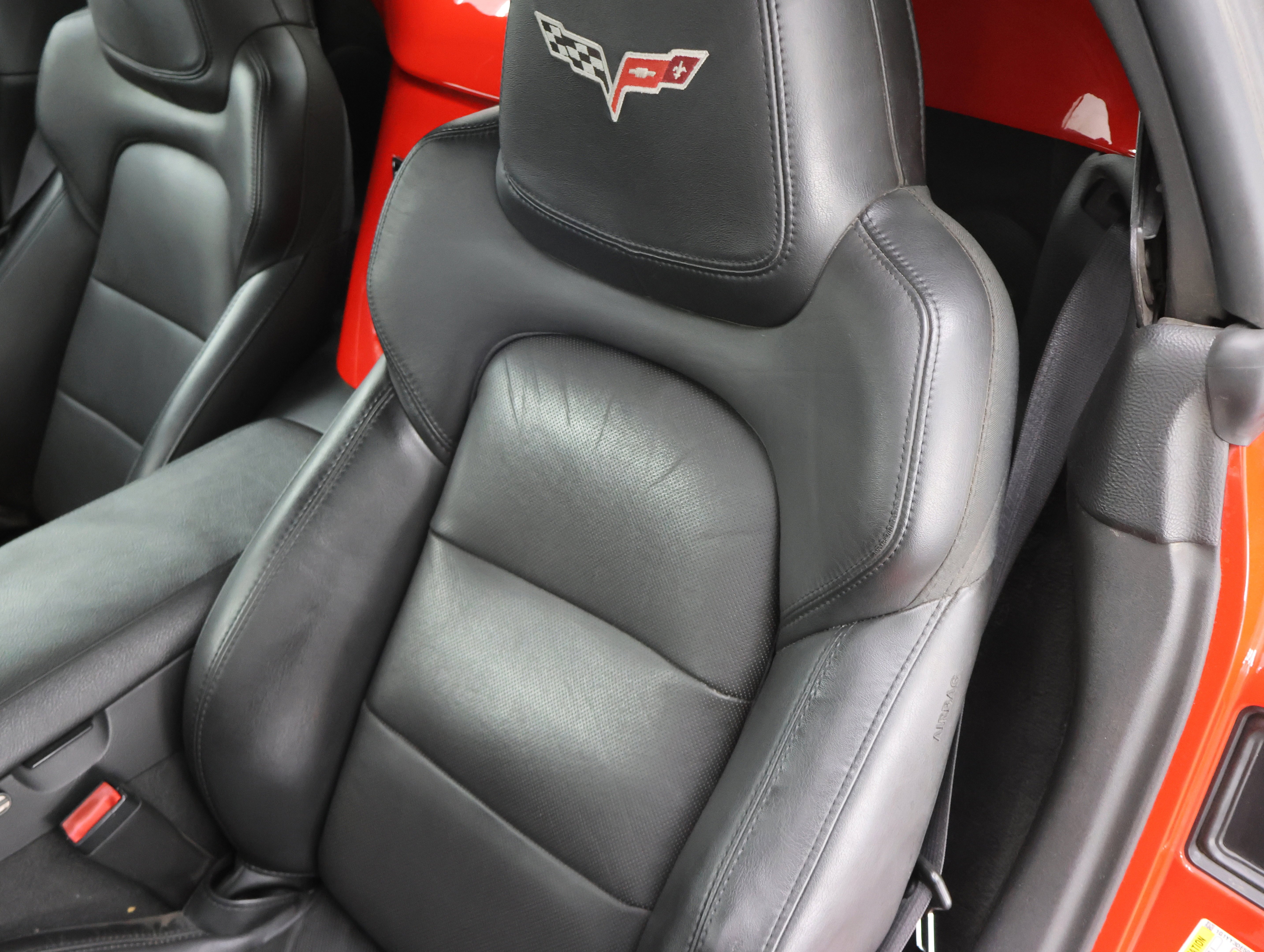 Used 2013 Torch Red Chevrolet 427 1SB: 427 1SB-6 SPEED STICK SHIFT-NAV-HEATED LEATHER-7.0L V8 image 36