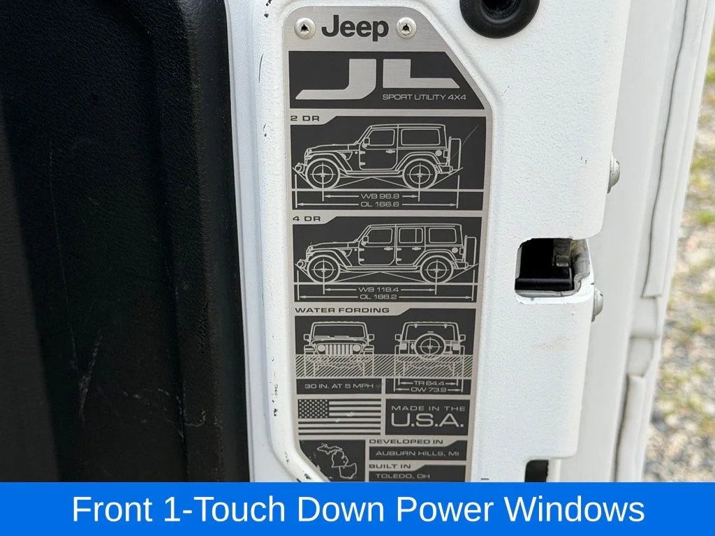 Used 2020 White Jeep Unlimited Sport S image 18