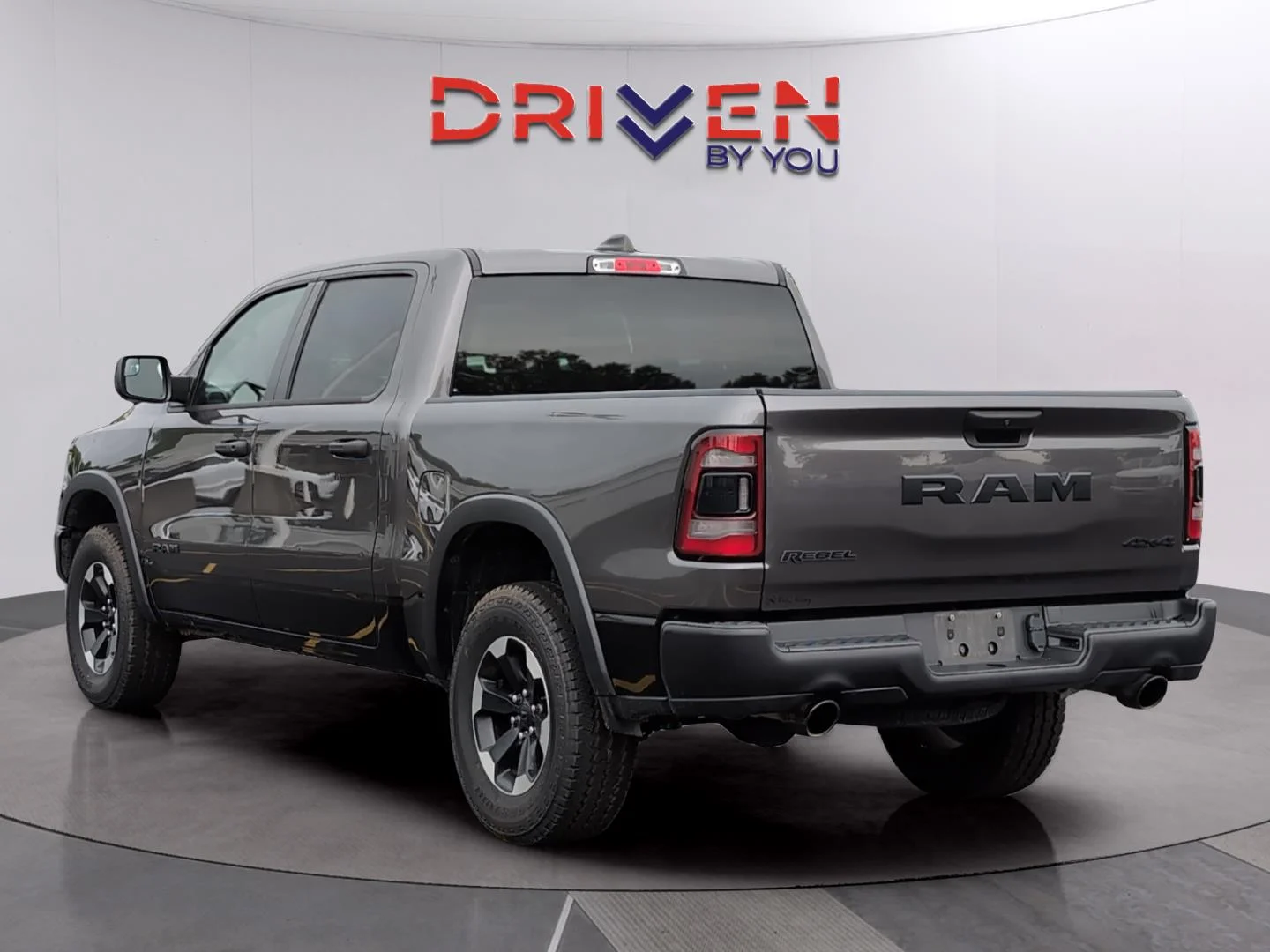 Used 2024 Granite Crystal Metallic Clearcoat Ram Rebel image 3