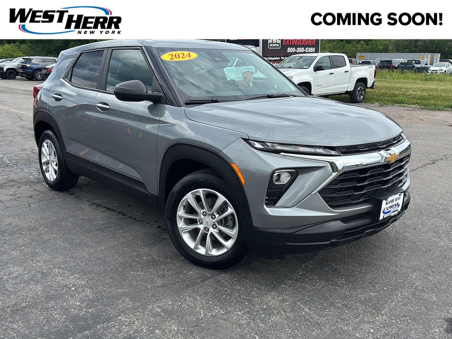 Used 2024 Sterling Gray Metallic Chevrolet LS image 1