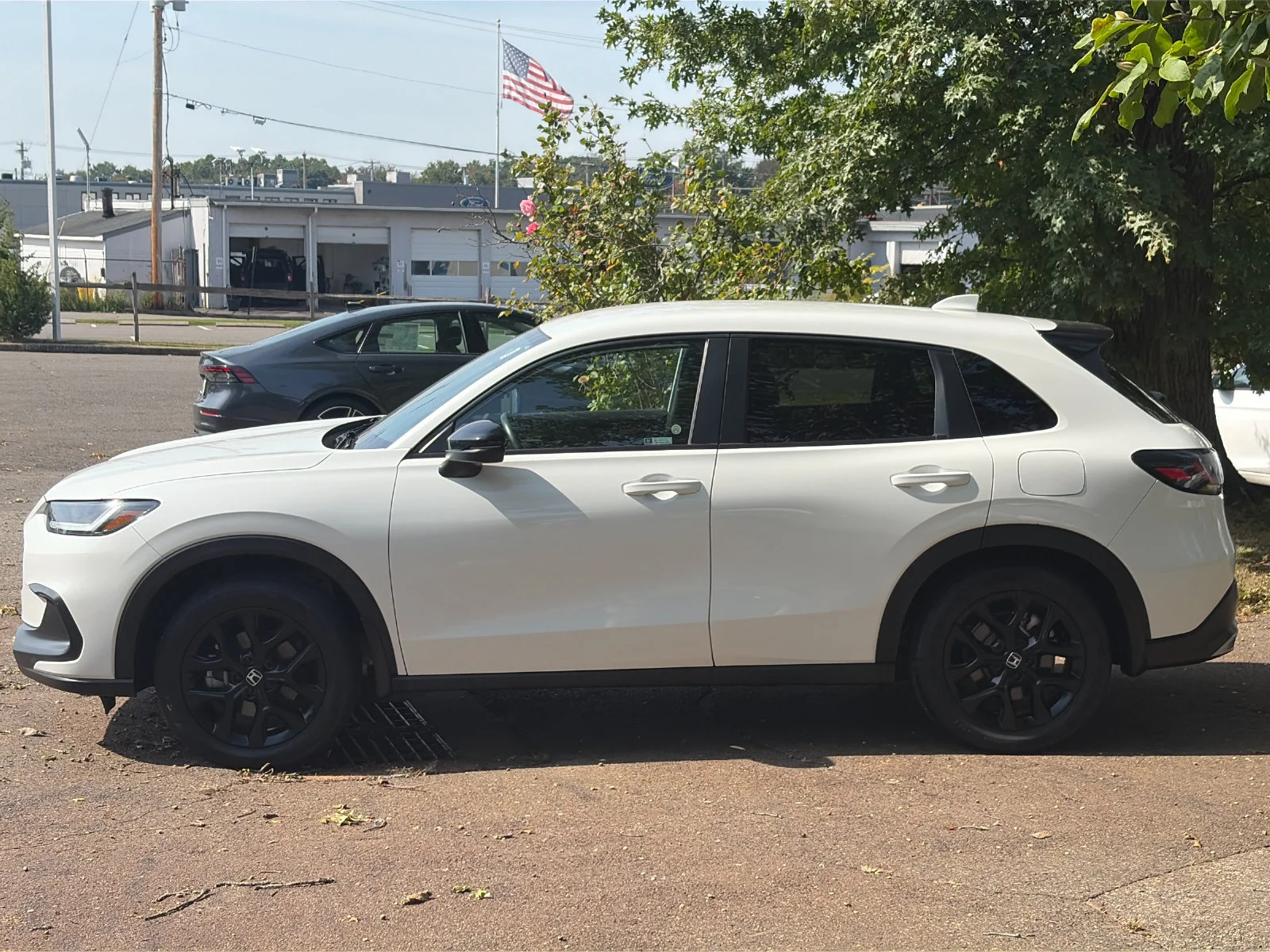 Used 2024 Platinum White Honda Sport image 2