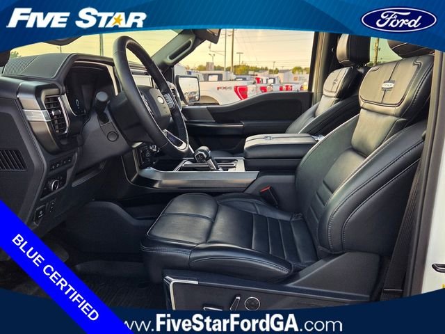 Used 2024 White Metallic Ford Platinum image 12