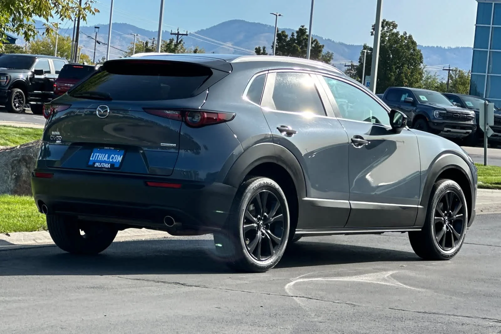 Certified Used 2025 Polymetal Gray Metallic Mazda 2.5 S Carbon Edition image 2
