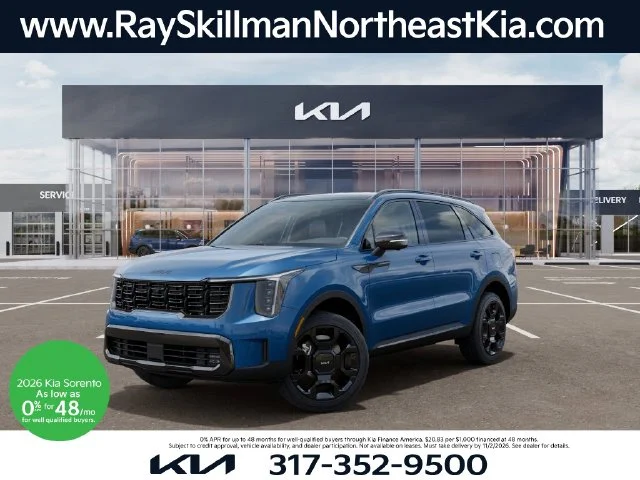 New 2026 Mineral Blue Kia X-Line SX Prestige AWD image 1