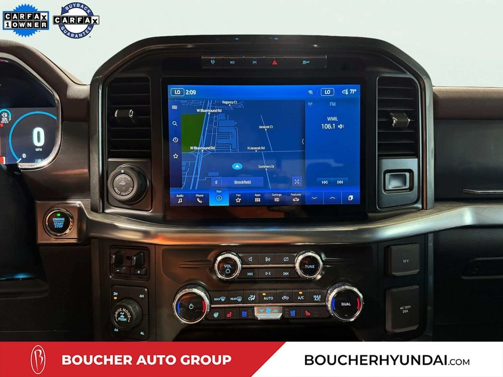 Used 2022 Carbonized Gray Metallic Ford Lariat image 13