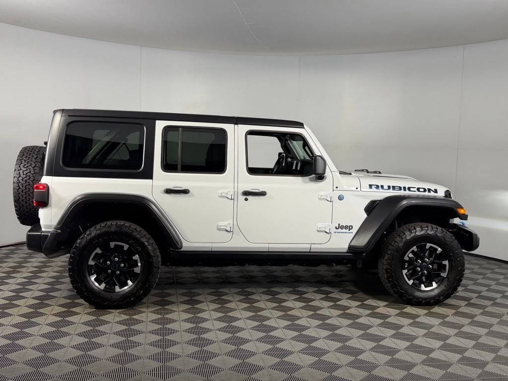 Used 2025 White Jeep Rubicon 4xe image 7