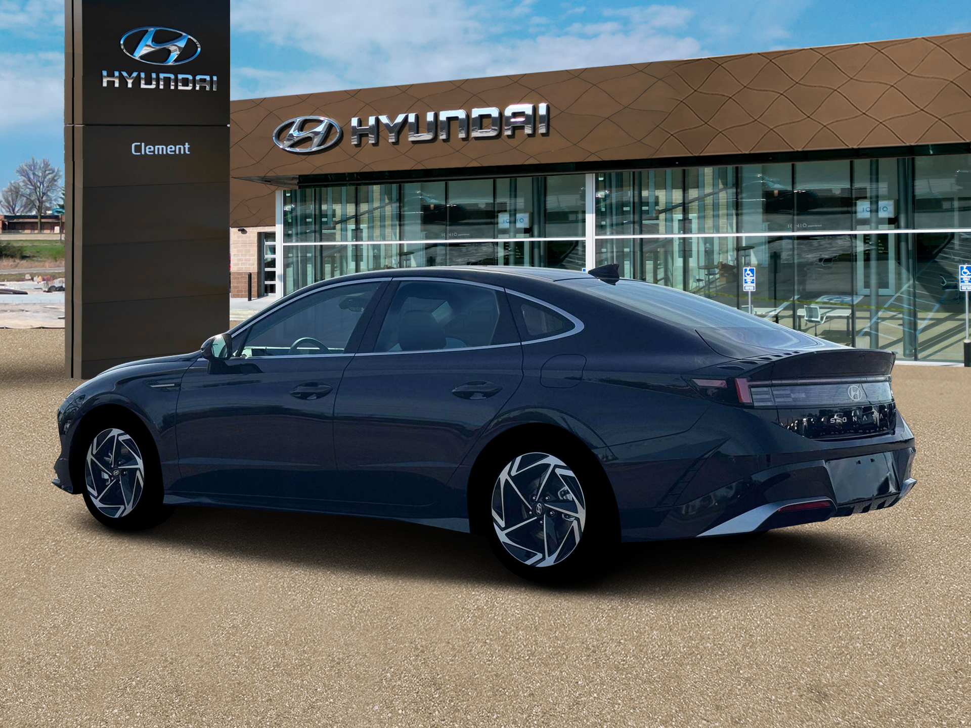 New 2026 Black Hyundai SEL Sport image 4