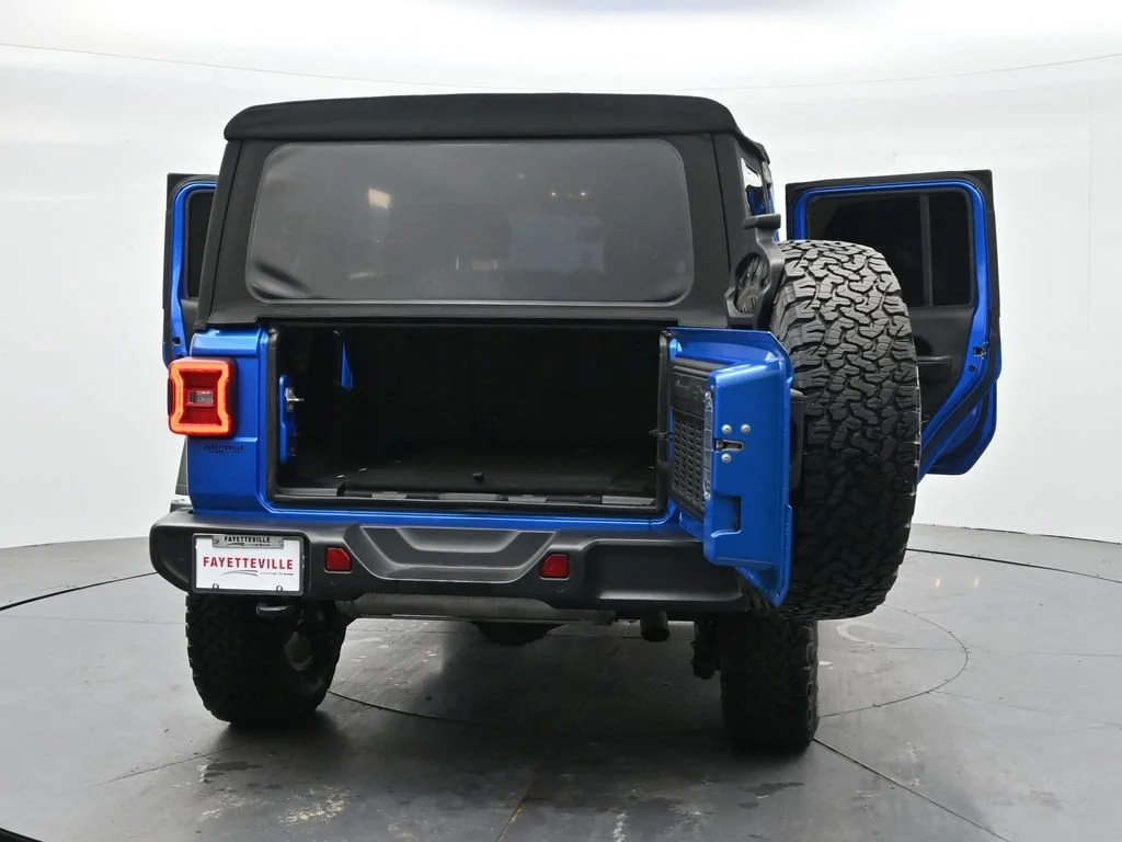 Used 2021 Blue Jeep Unlimited Sport S image 42