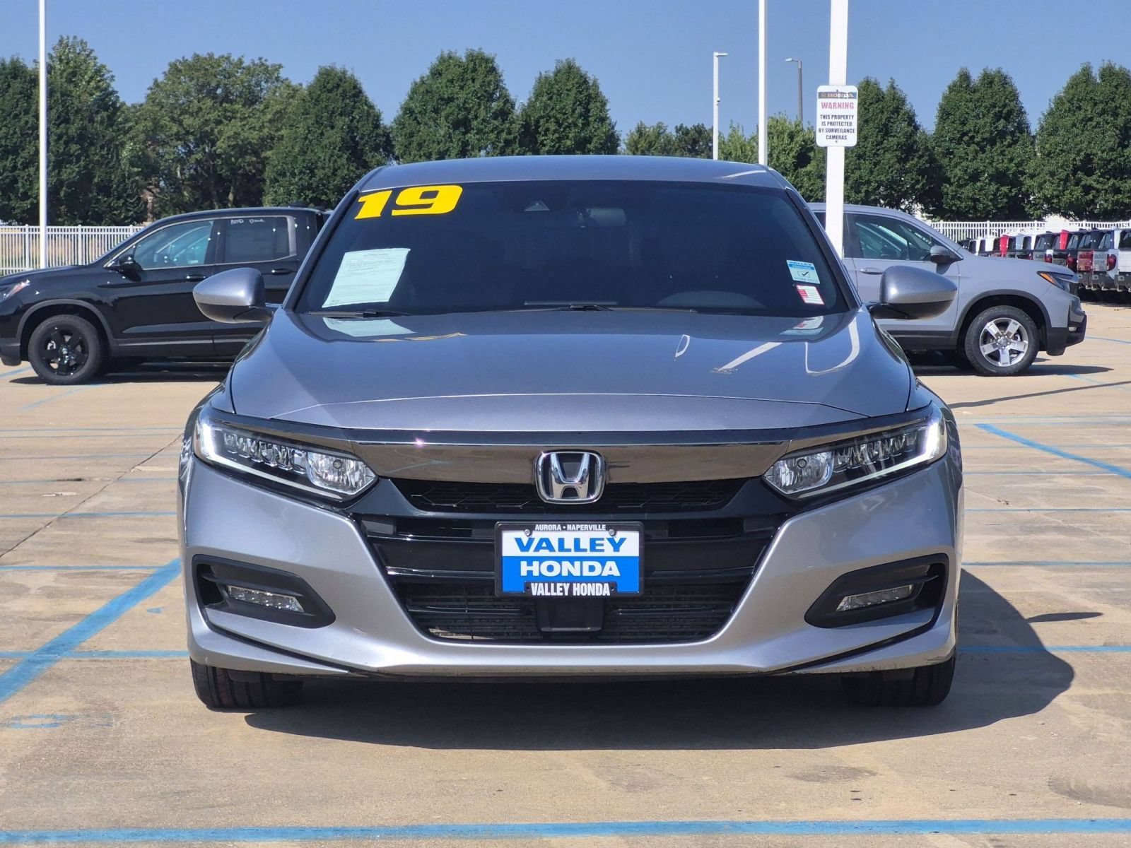 Certified Used 2019 Lunar Silver Metallic Honda Sport 1.5T image 3