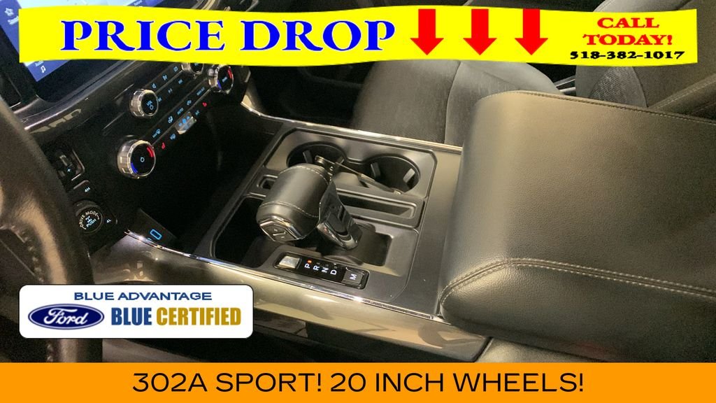 Certified Used 2022 White Metallic Ford XLT image 43