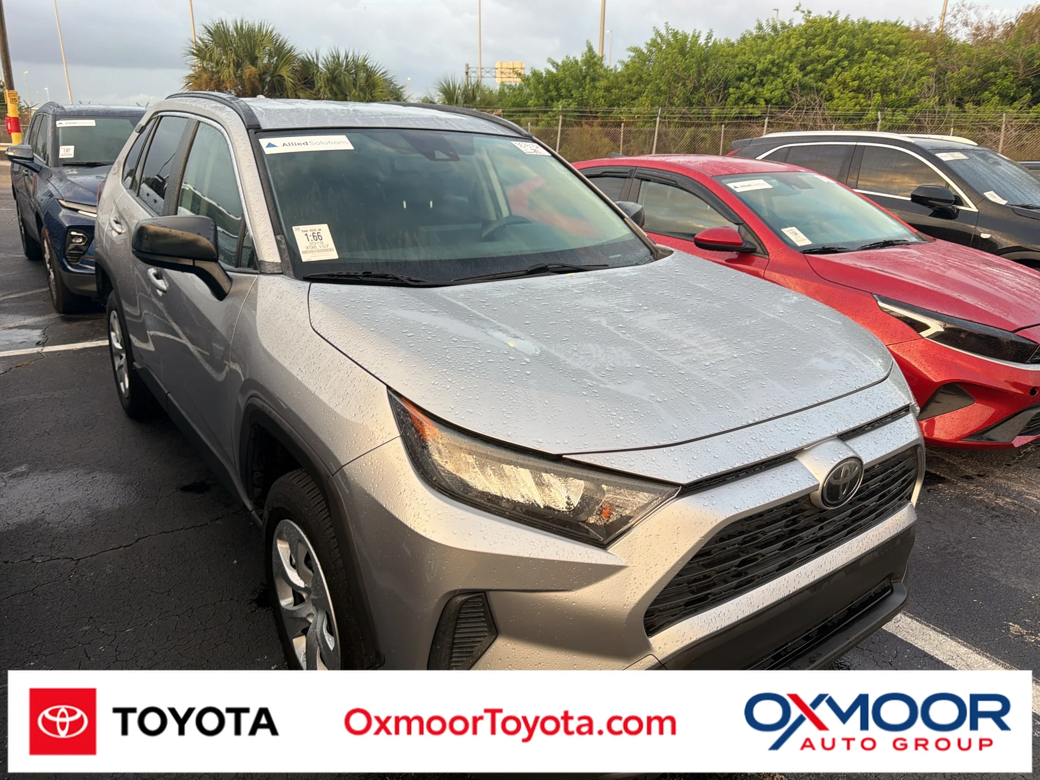 Used 2019 Silver Sky Metallic Toyota LE image 1