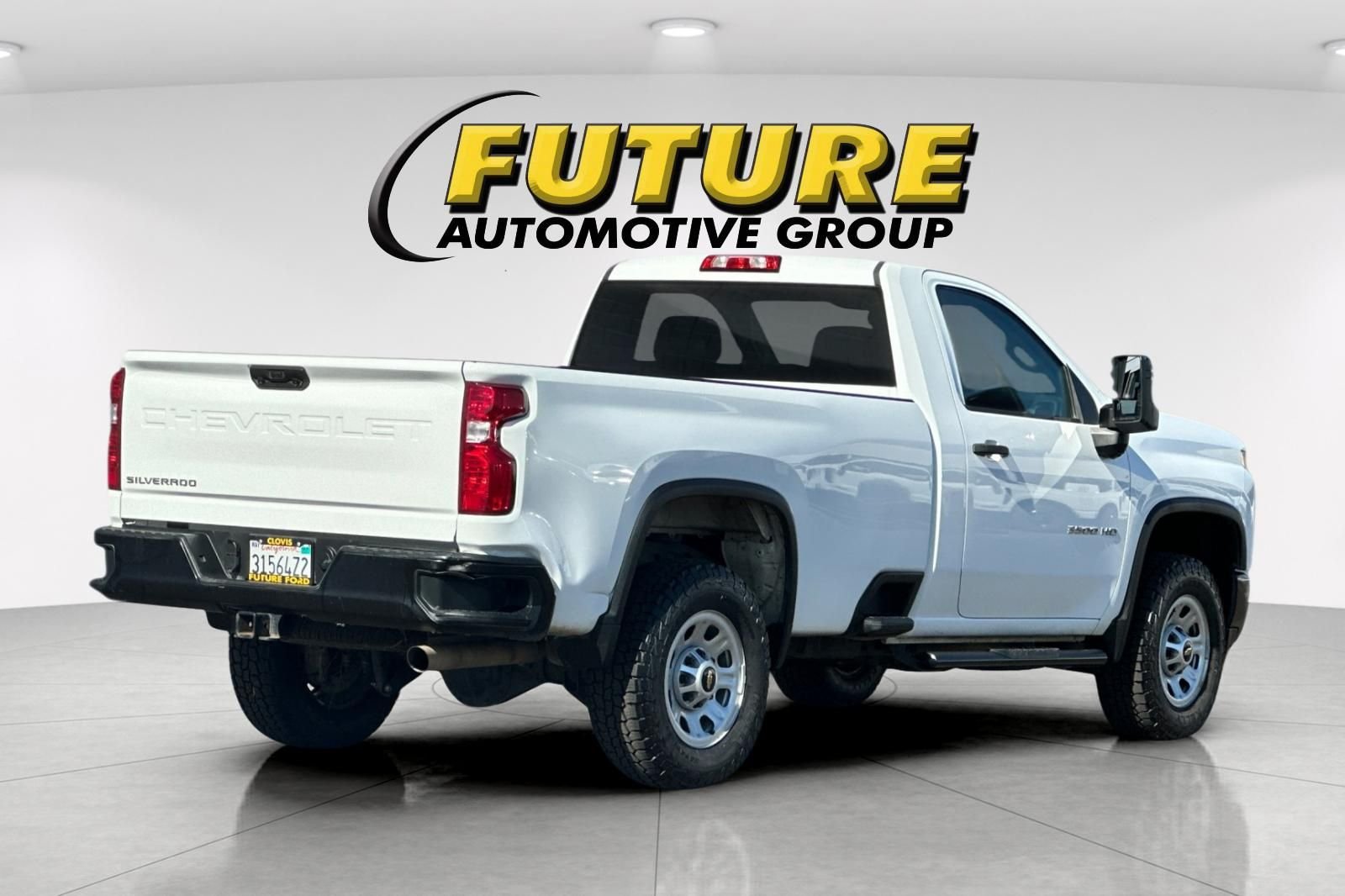 Used 2020 White Chevrolet Work Truck image 3