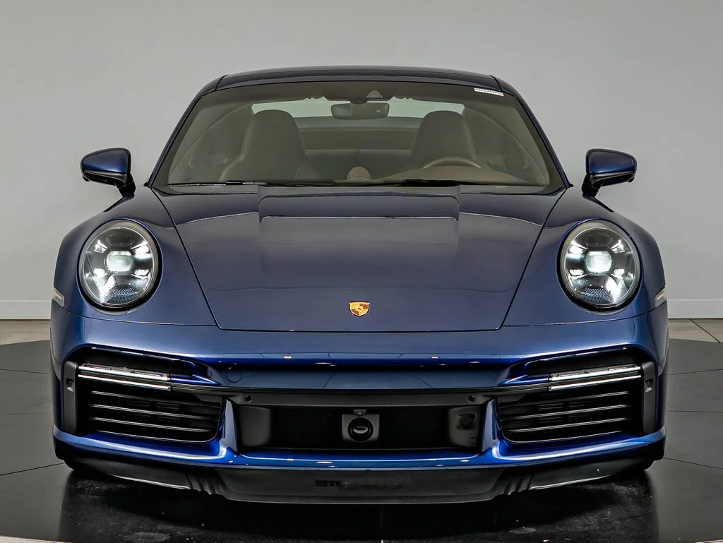 Certified Used 2021 Blue Porsche Turbo S image 11