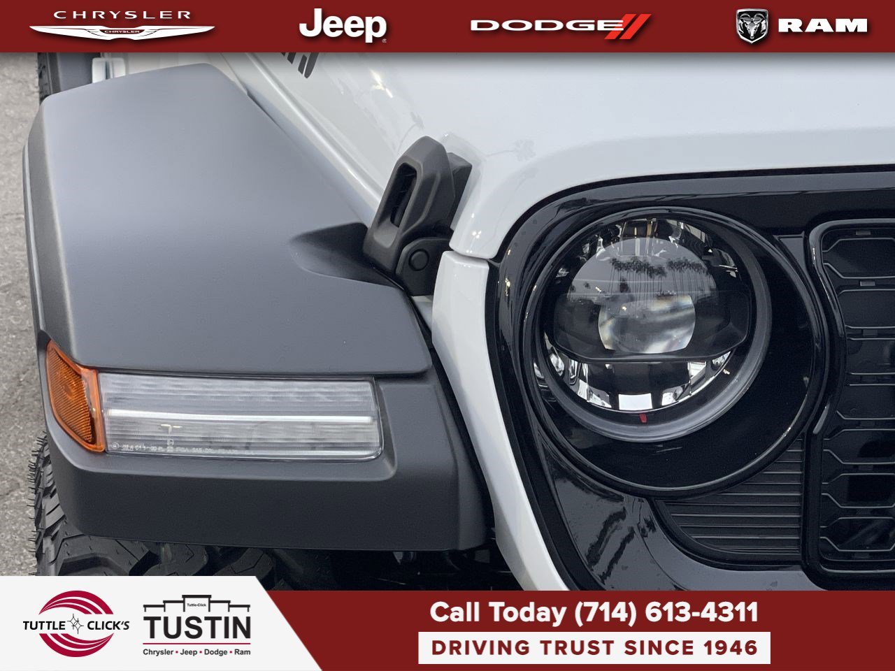New 2026 Bright White Clearcoat Jeep Willys image 7