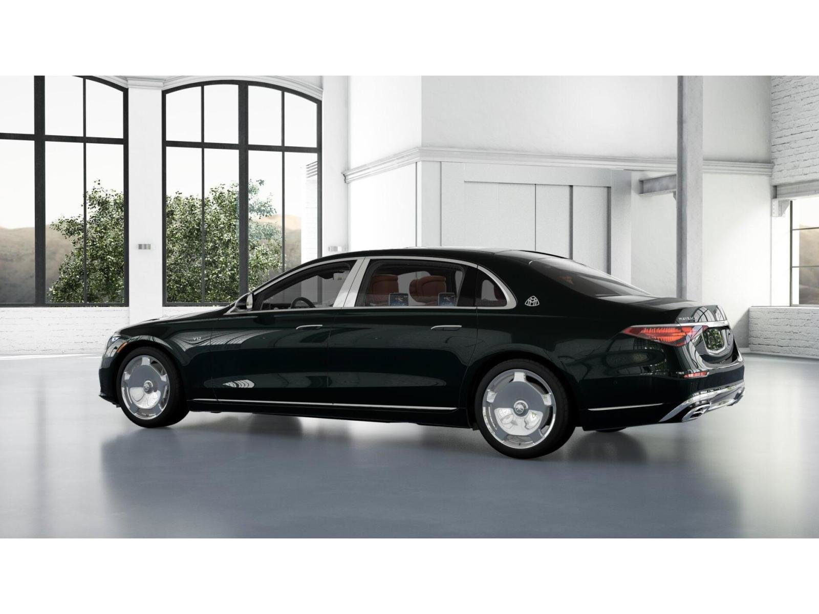 New 2026 Emerald Green Metallic Mercedes-Benz Maybach S 680 image 44