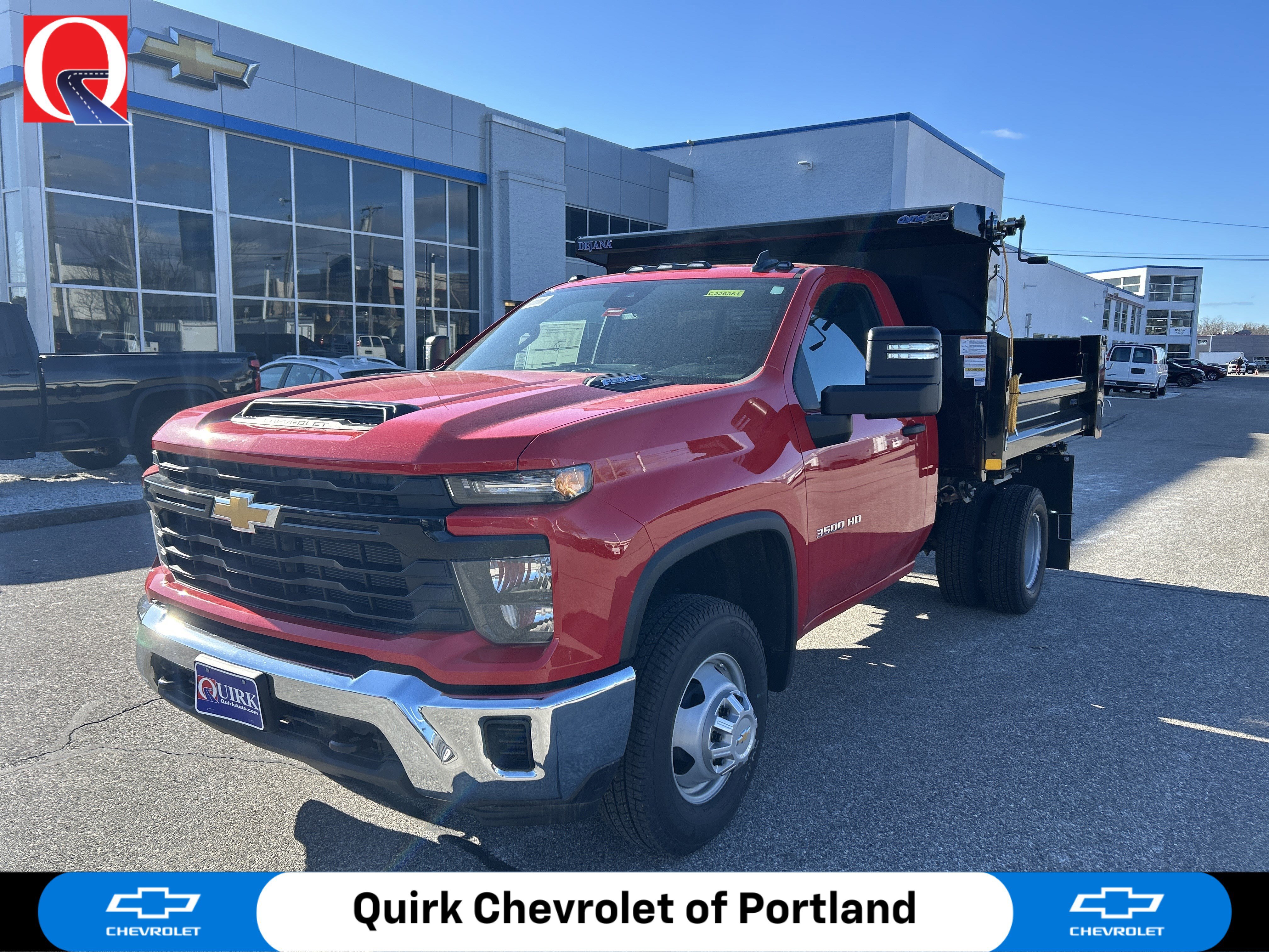 New 2026 Red Hot Chevrolet Work Truck image 1