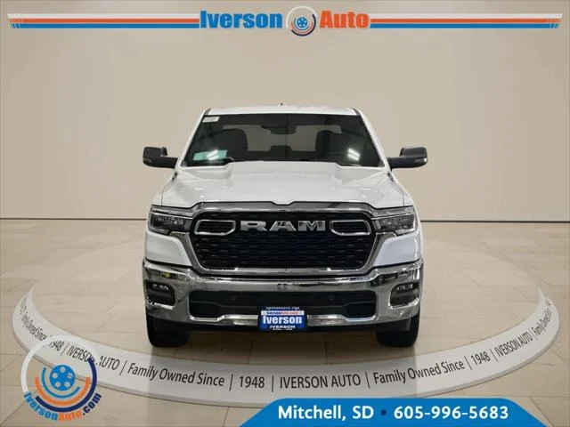 New 2026 Bright White Clear-Coat Exterior Paint RAM BIG HORN image 2