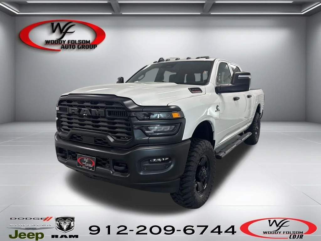 New 2026 Bright White Clear-Coat Exterior Paint RAM Tradesman image 1