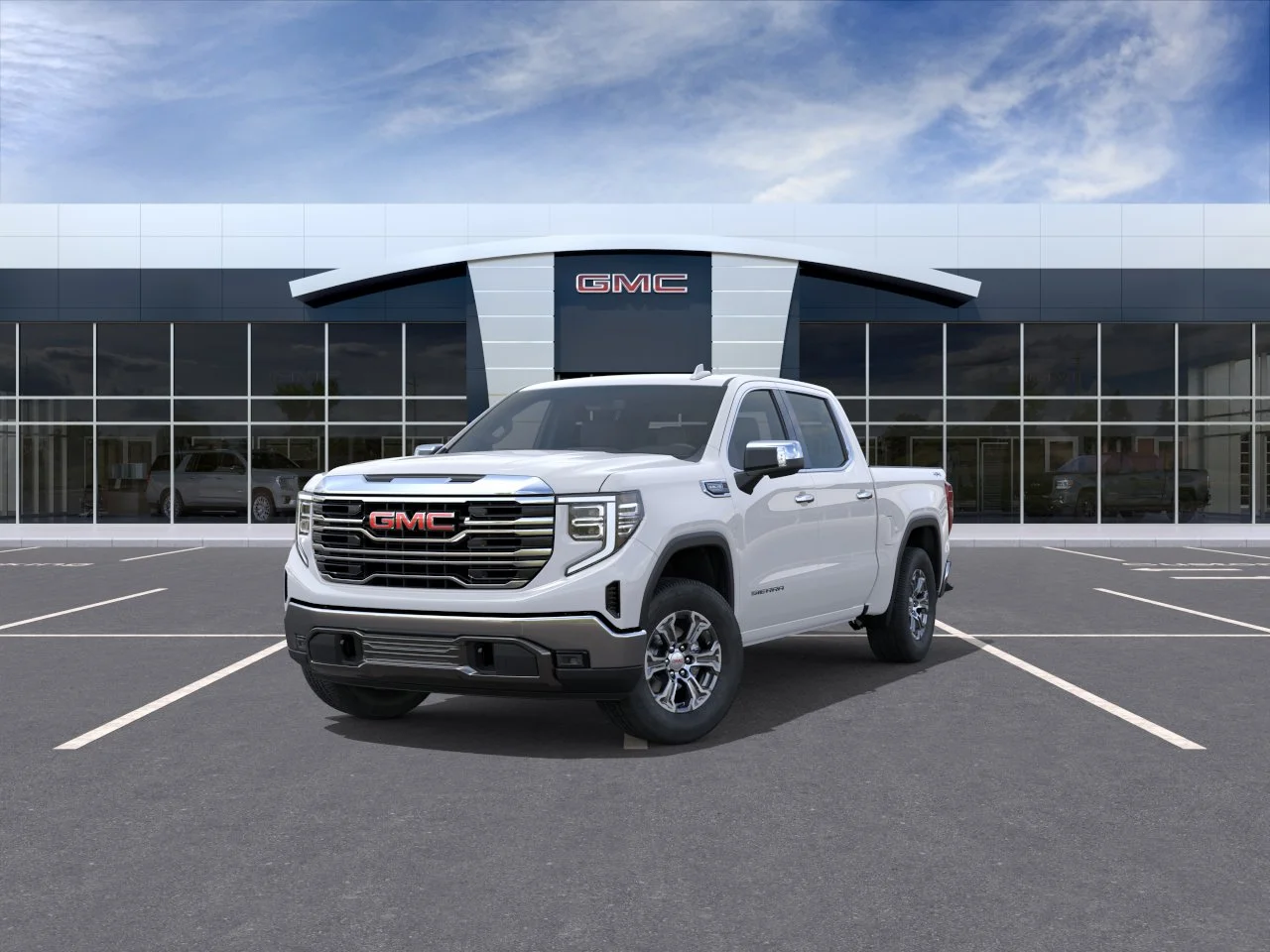 New 2026 Summit White GMC SLT image 28