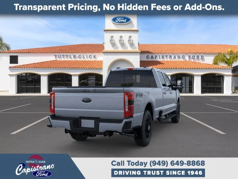 New 2026 Glacier Gray Metallic Tri-Coat Ford LARIAT image 8