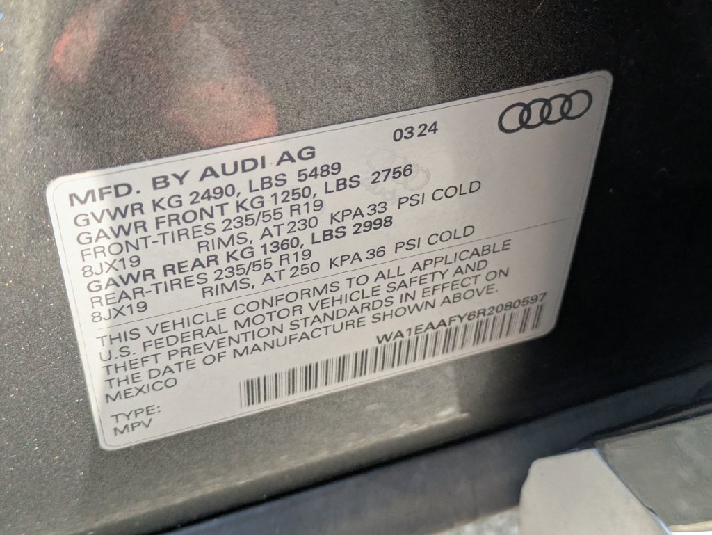 Used 2024 Silver Audi 45 S line Premium image 31