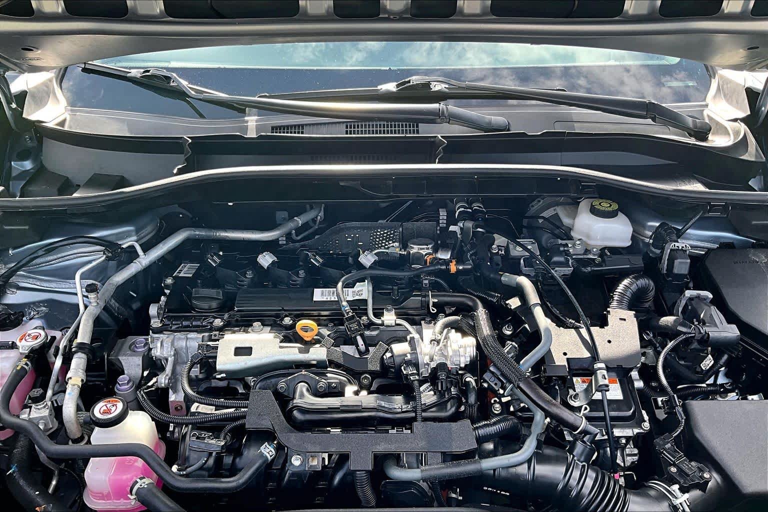 Used 2023 Celestite Toyota Hybrid SE image 30