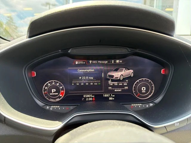 Used 2018 White Audi 2.0T Roadster image 5