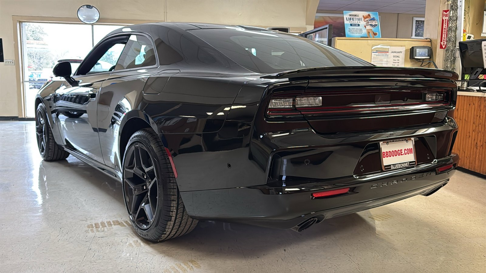 New 2026 Diamond Black Crystal Pearlcoat Dodge Scat Pack Plus image 5