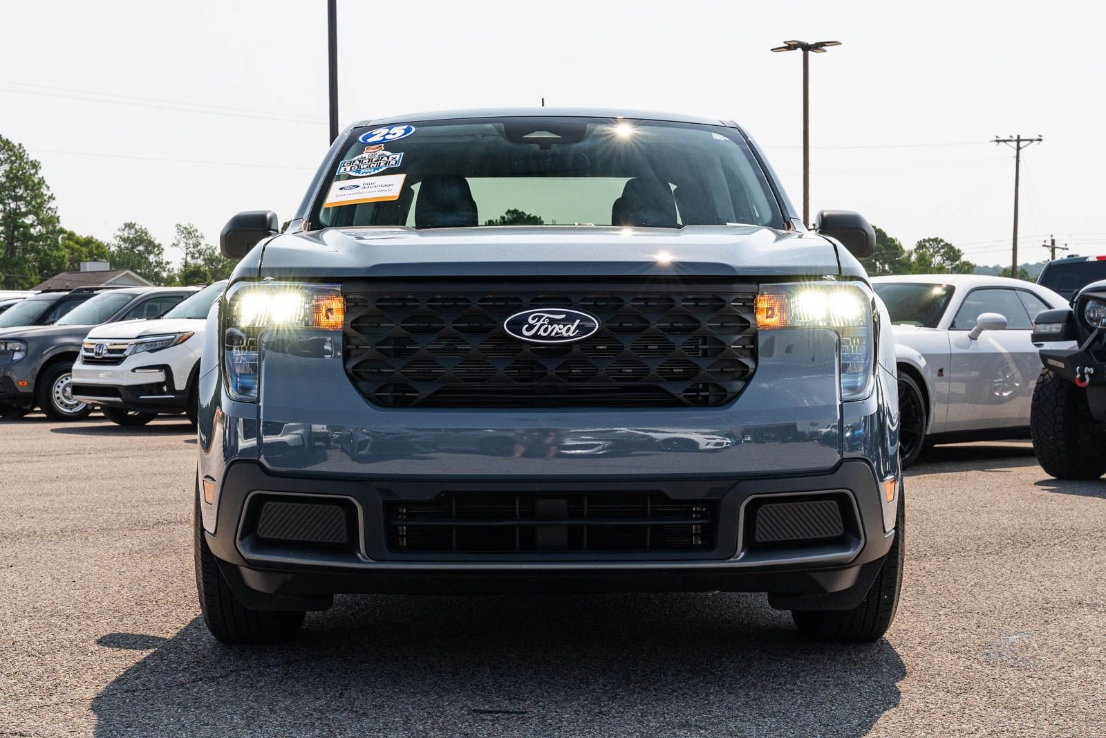 Certified Used 2025 Azure Gray Metallic Ford XLT image 2