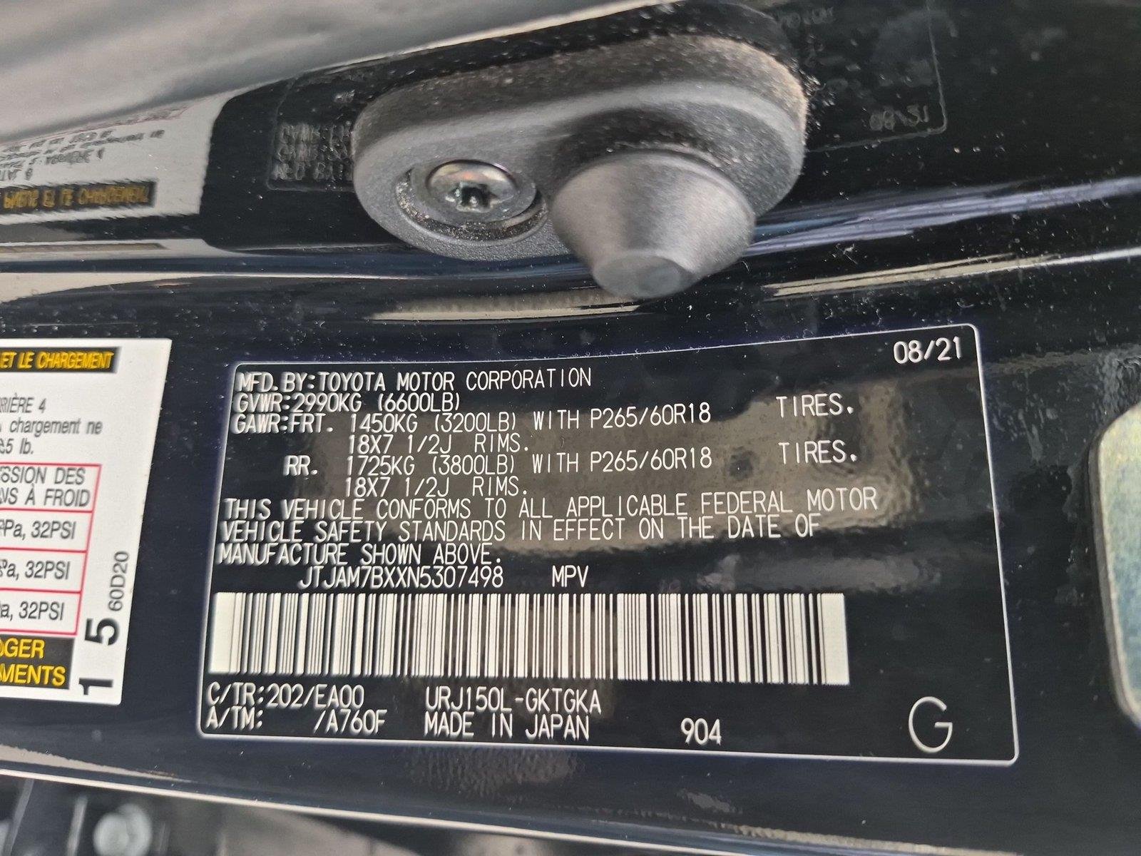 Used 2022 Black Onyx Lexus GX 460 Premium image 41