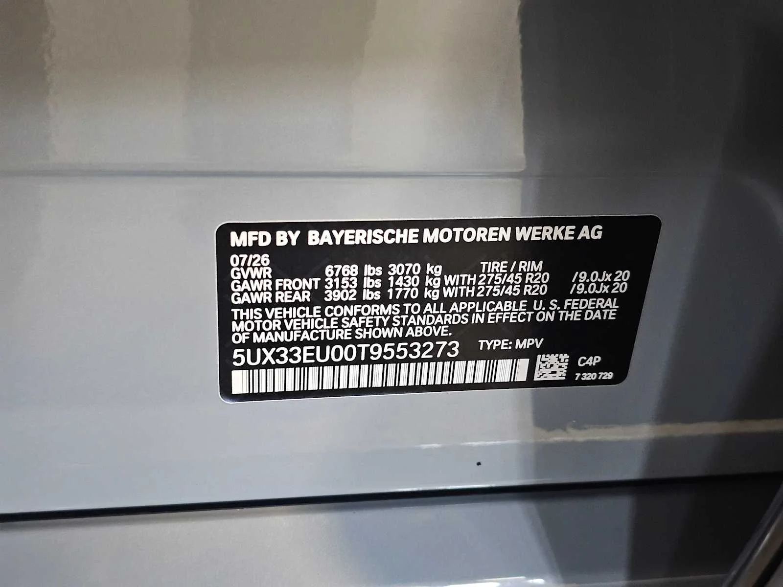 New 2026 Brooklyn Grey Metallic BMW M60i image 33