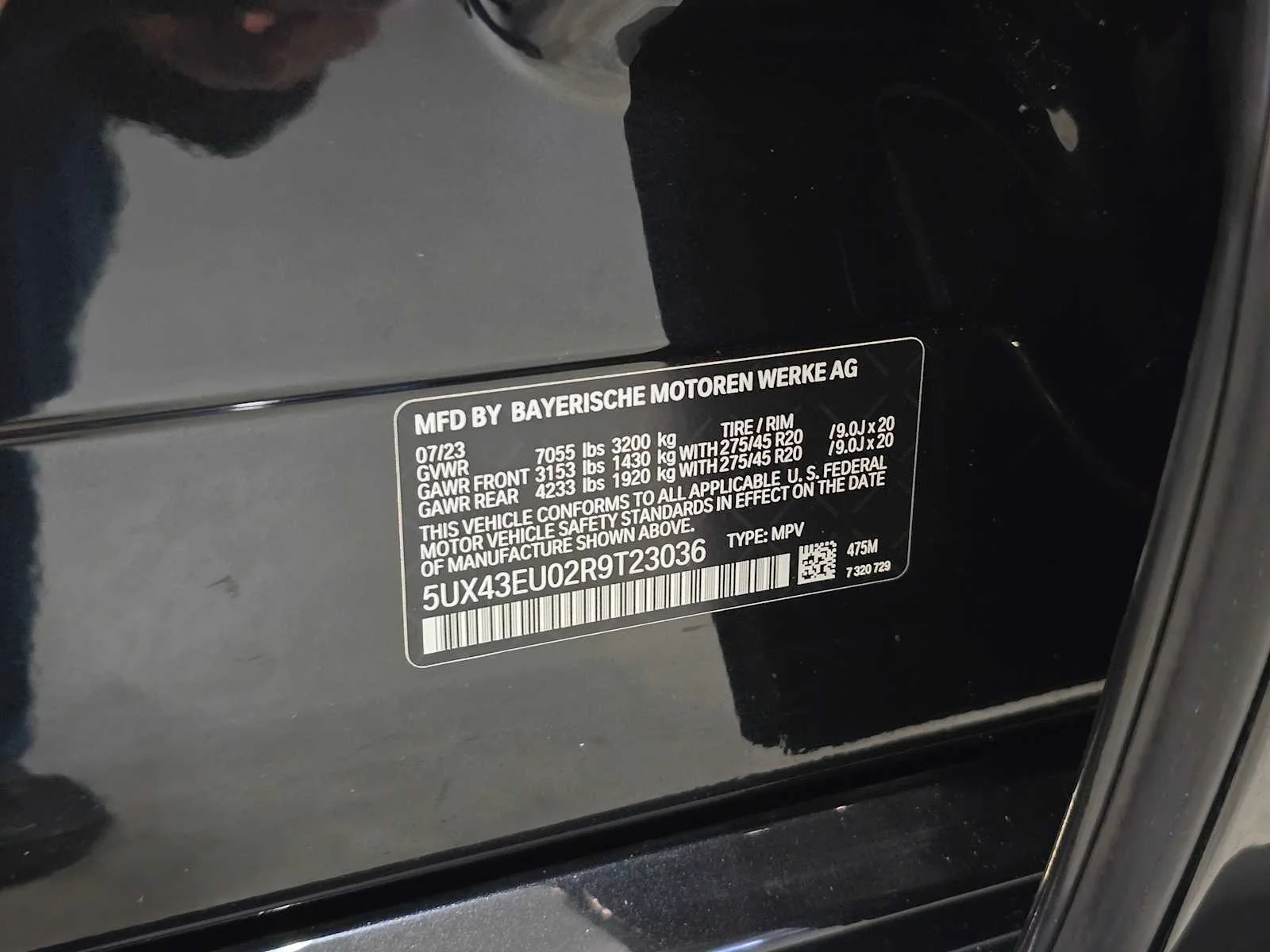Used 2024 Black Sapphire Metallic BMW xDrive50e image 32