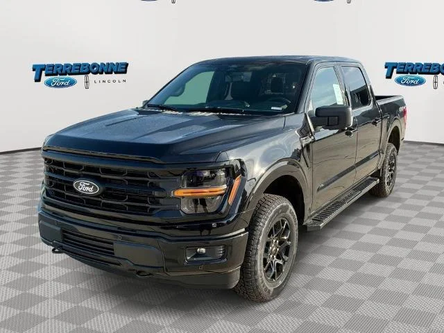 New 2026 Agate Black Metallic Ford XLT image 1