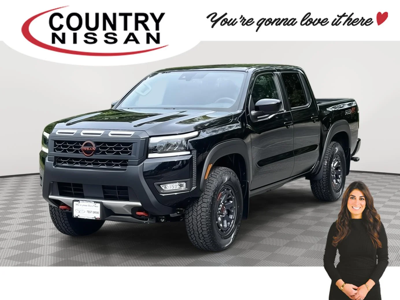 New 2026 Super Black Nissan Crew Cab PRO-4X® image 1