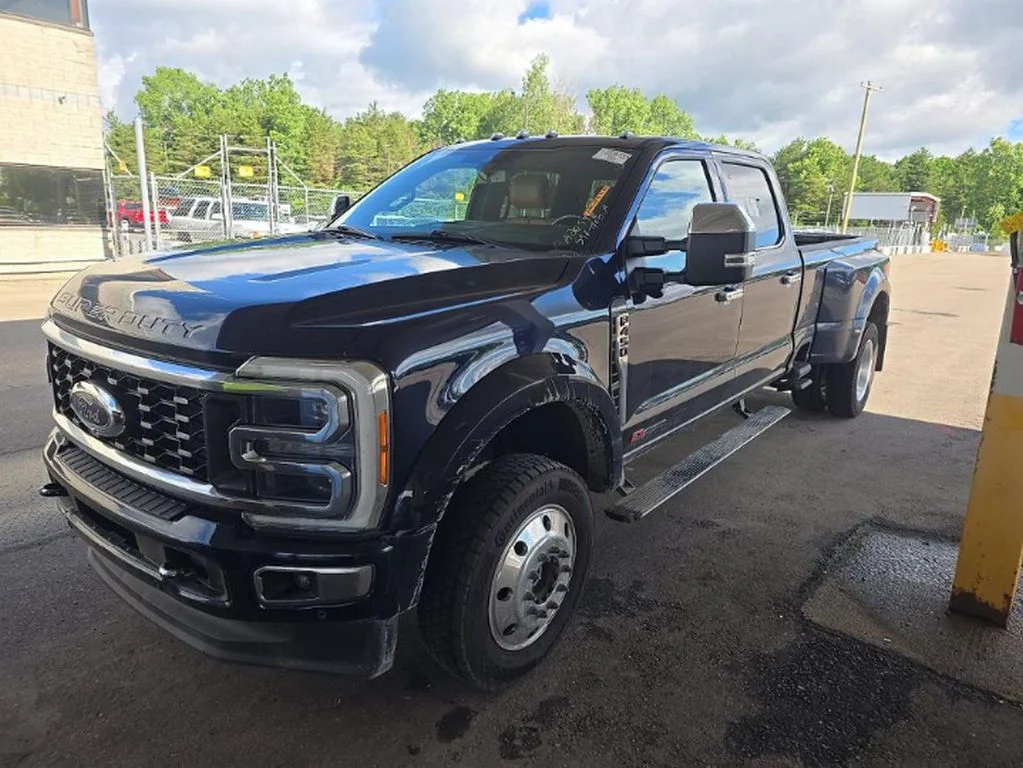 Used 2023 Antimatter Blue Metallic Ford Platinum image 2