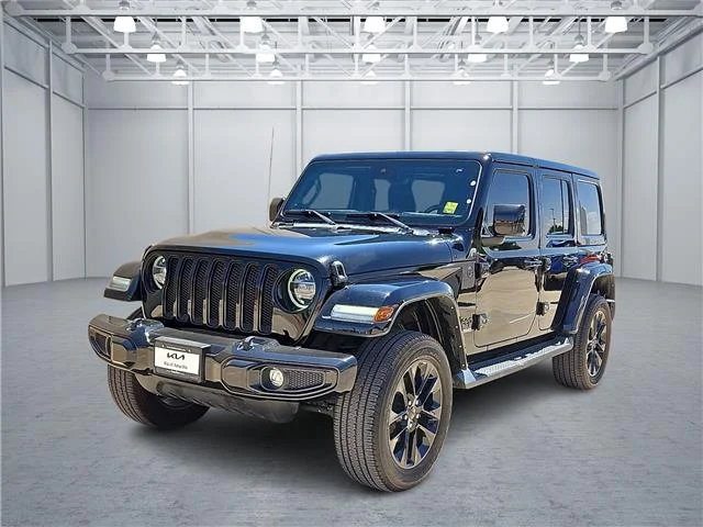 Used 2021 Black Jeep High Altitude 4x4 image 1