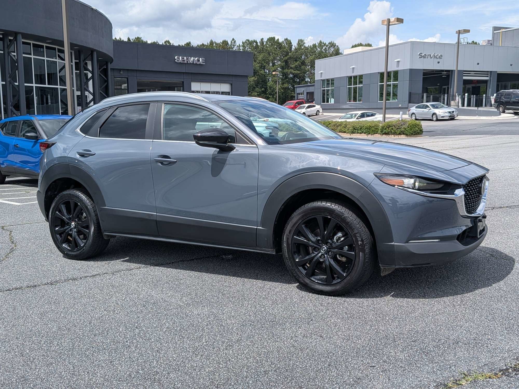 Used 2024 Gray Mazda 2.5 S Carbon Edition image 1