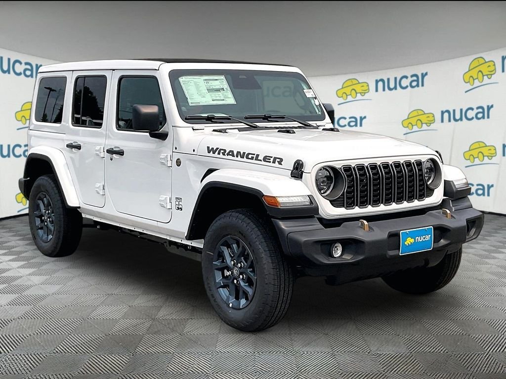 New 2026 Bright White Clearcoat Jeep 85th Anniversary Edition image 1