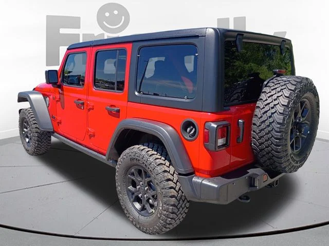 New 2026 Firecracker Red Clear-Coat Exterior Paint Jeep Willys image 7