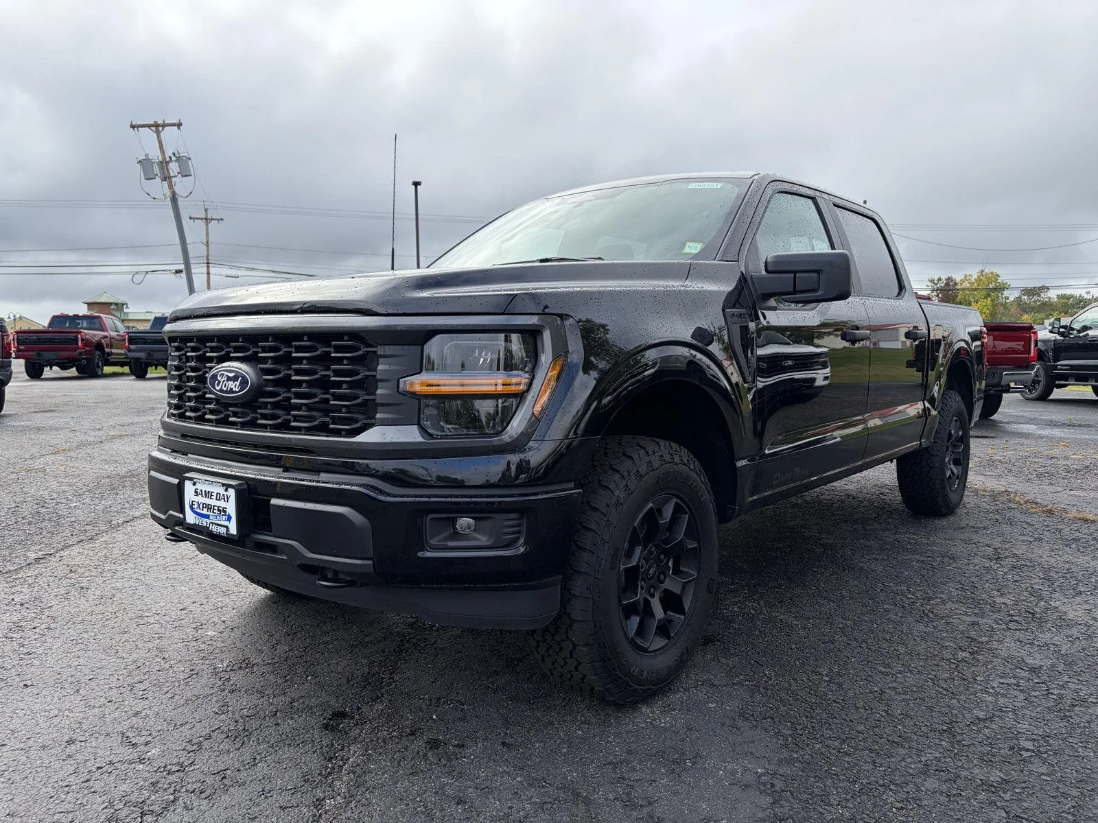 New 2026 Agate Black Metallic Ford STX® image 3