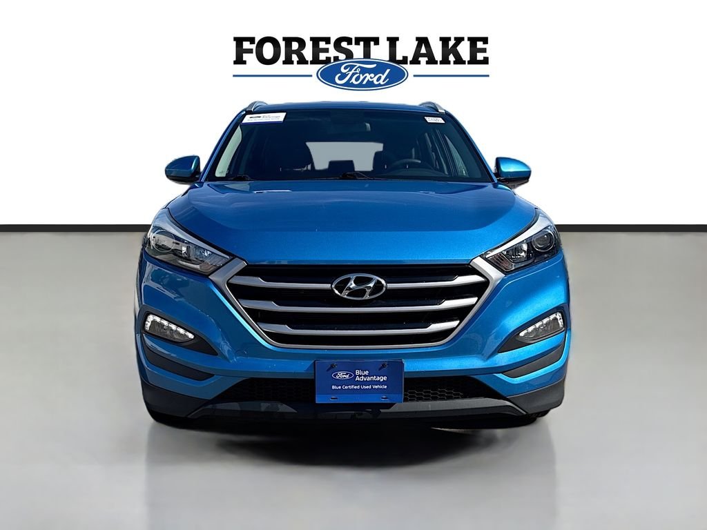 Certified 2018 Hyundai Tucson SEL with VIN KM8J3CA42JU606839 for sale in Forest Lake, Minnesota