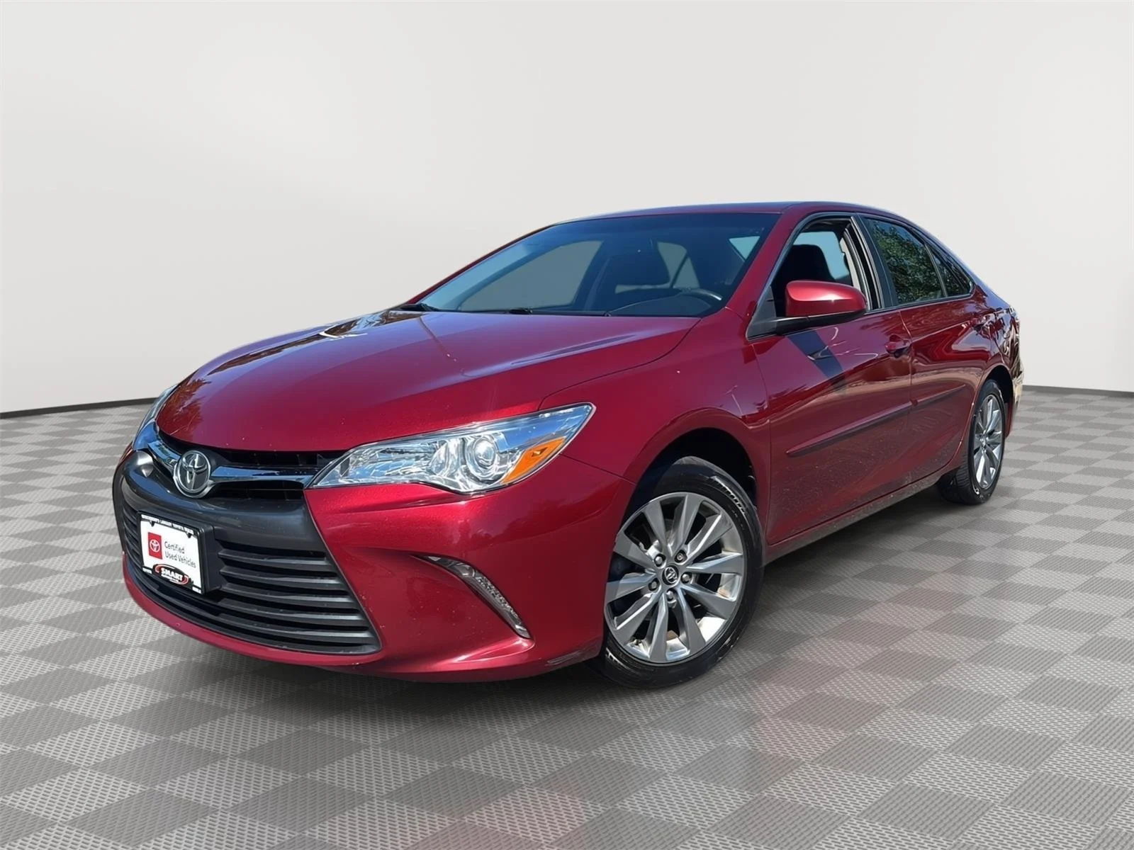 Certified Used 2017 Ruby Flare Pearl Toyota XLE image 1