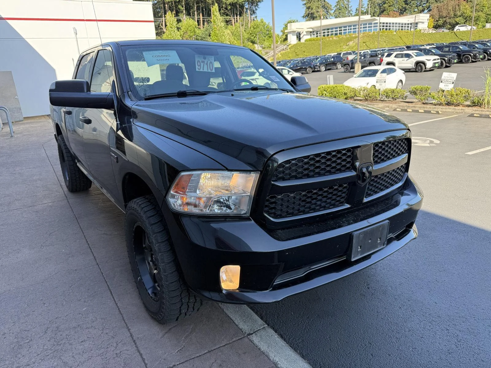 Used 2017 Brilliant Black Crystal Pearlcoat Ram Express image 7