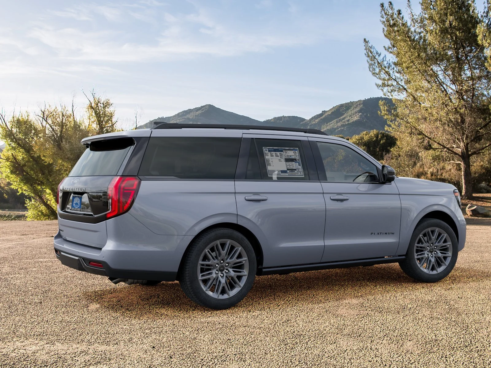 New 2027 Glacier Gray Metallic Tri-Coat Ford Platinum image 30