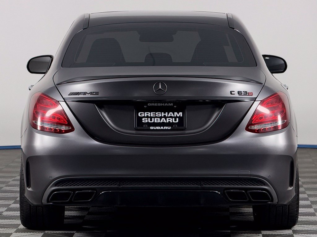 Used 2015 Steel Gray Metallic Mercedes-Benz C 63 S AMG® image 5