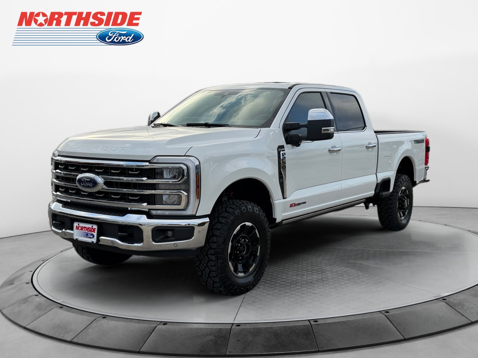 New 2026 Star White Metallic Tri-Coat Ford King Ranch image 3